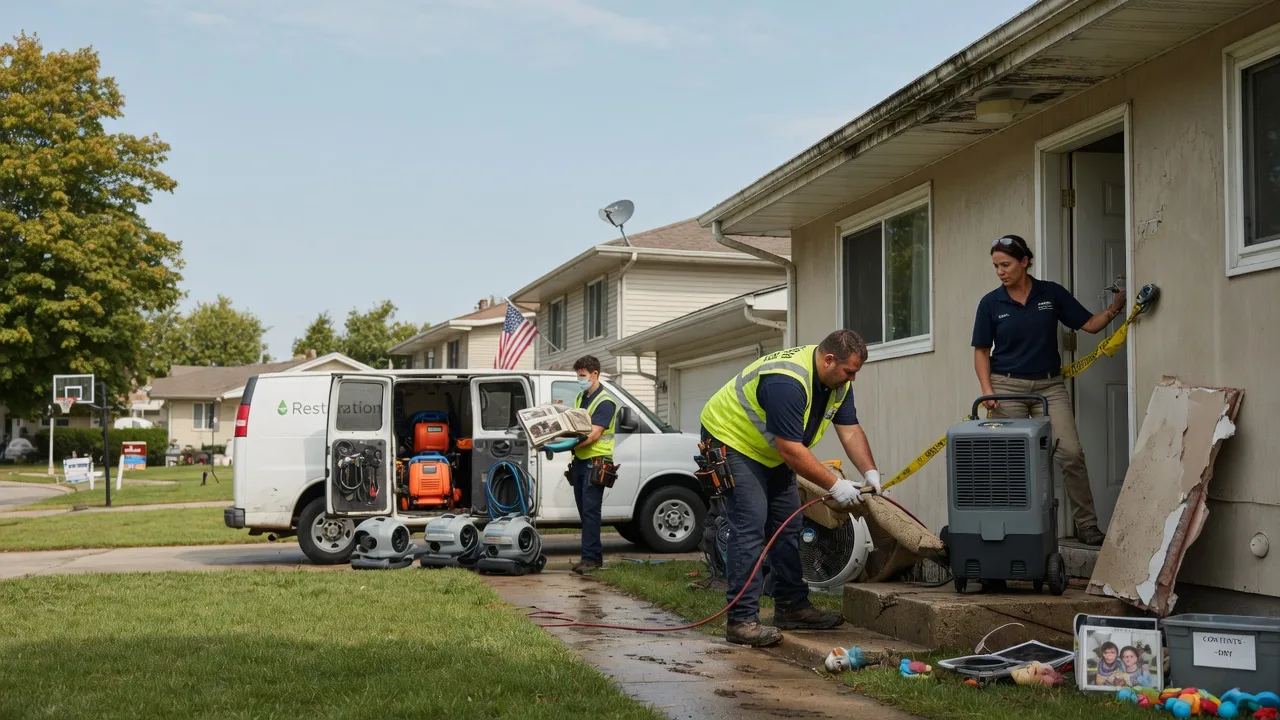 Water Damage Restoration in Rochester, MN near me